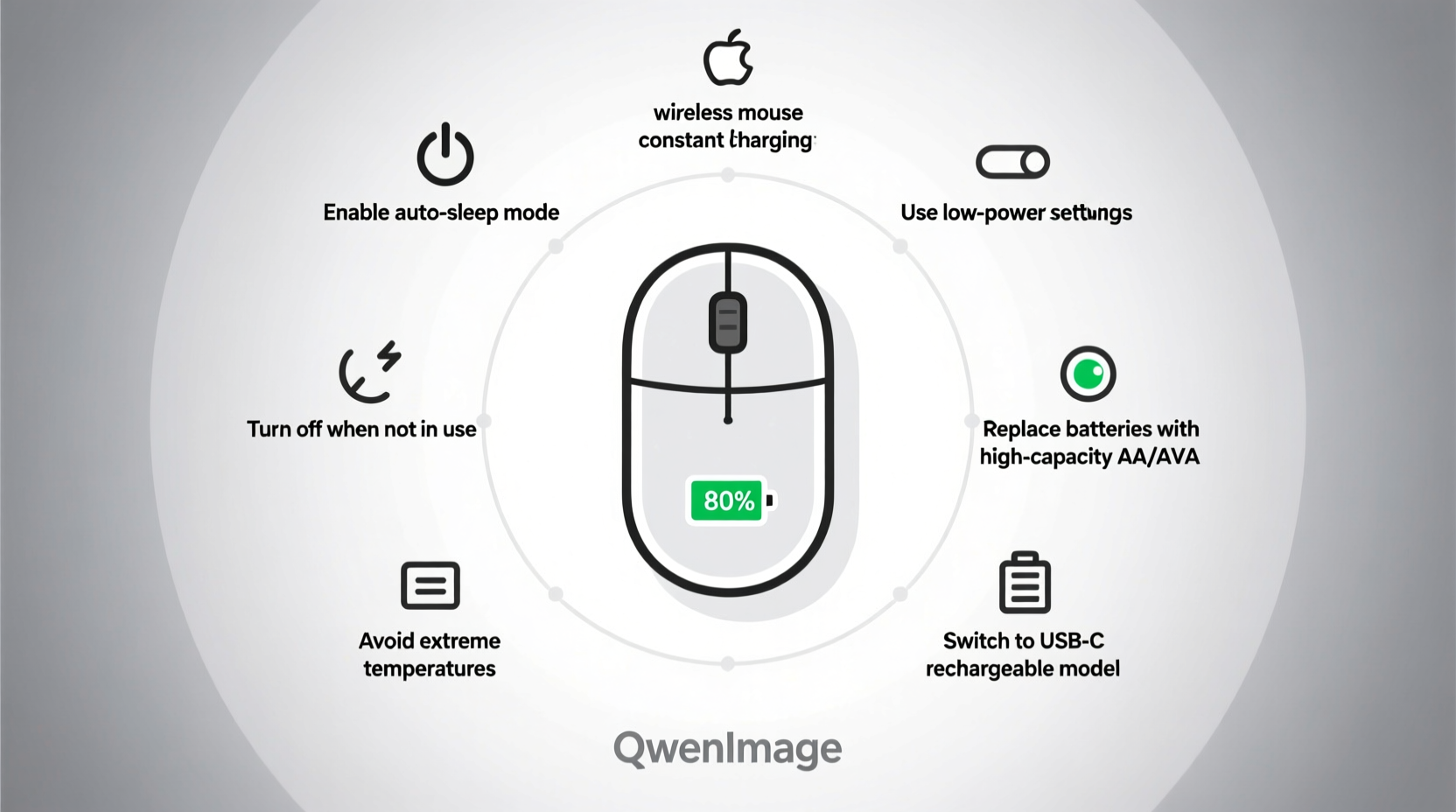 how to extend the battery life of your wireless mouse without constant charging