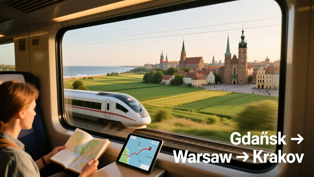 10-Day Poland Itinerary: Gdansk, Warsaw & Krakow — Efficient Multi-Modal Travel Plan