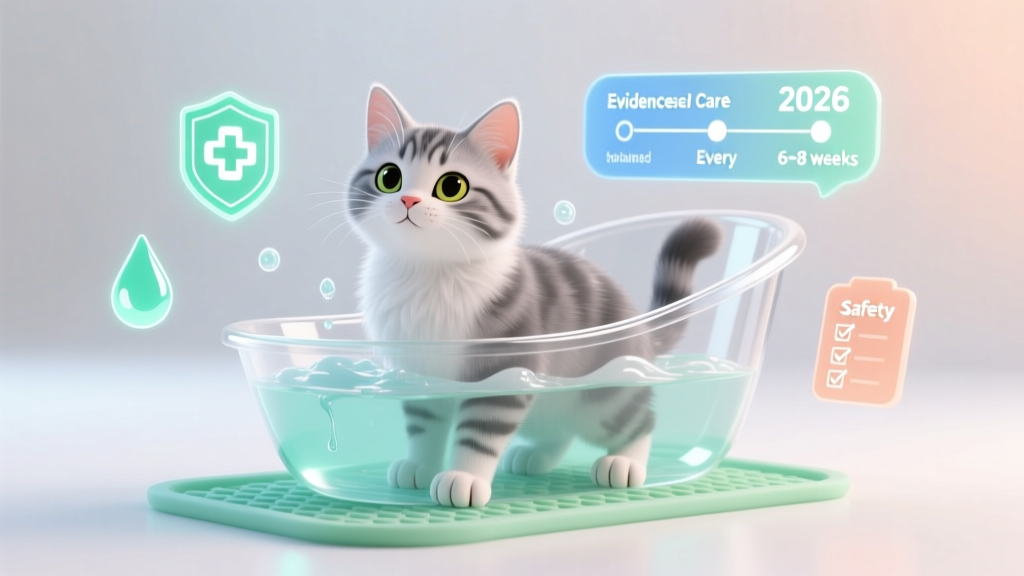 Kitten Bathing in 2026: When & How to Bathe Safely