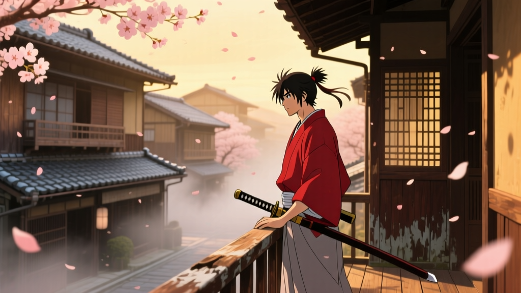 Rurouni Kenshin S2 Kyoto Architecture Choice