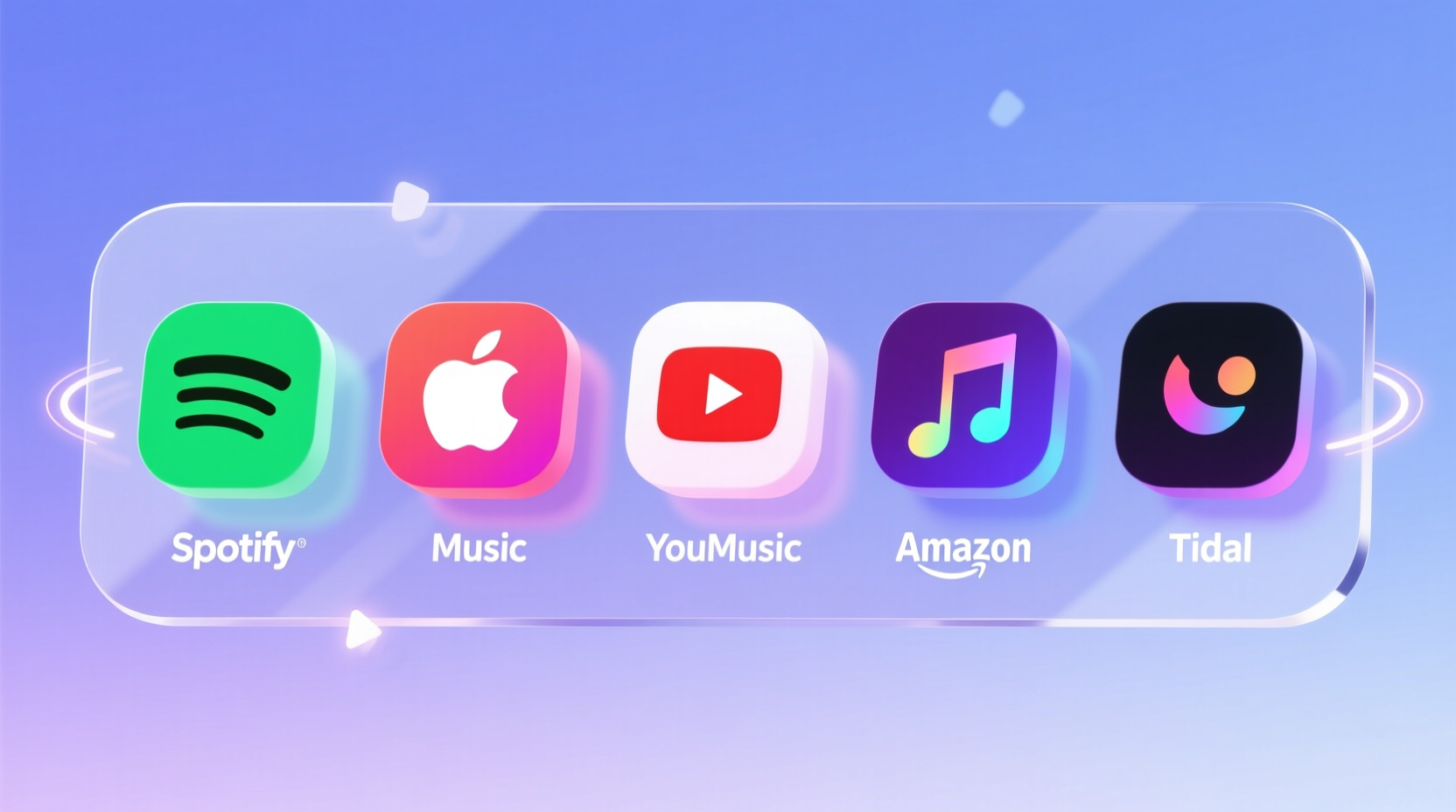 five best streaming music services