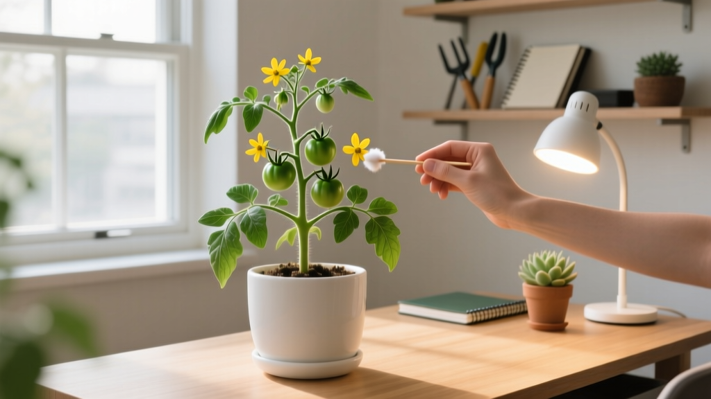 Indoor Tomato Pollination: Low-Light Fixes (2026)