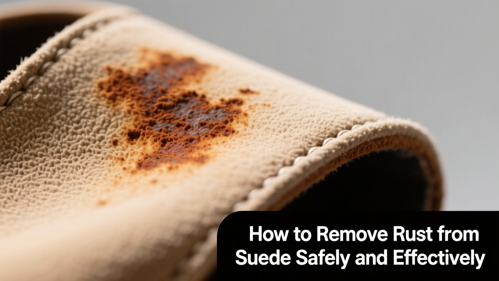 How to Remove Rust from Suede Safely and Effectively
