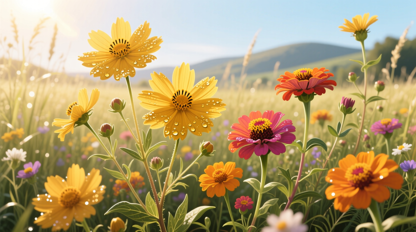 flowering plants that love sun