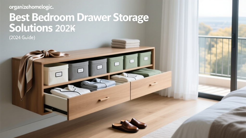 Best Bedroom Drawer Storage Solutions (2024)