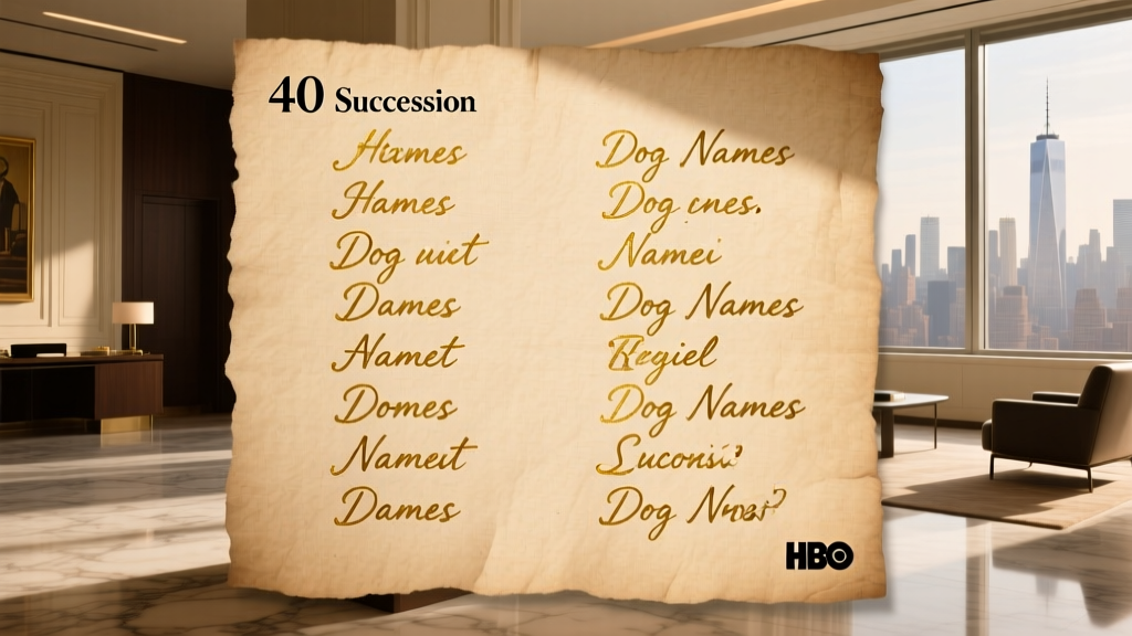 40 Dog Names Inspired By HBO's 'Succession' for Your No. 1 Boy or Girl