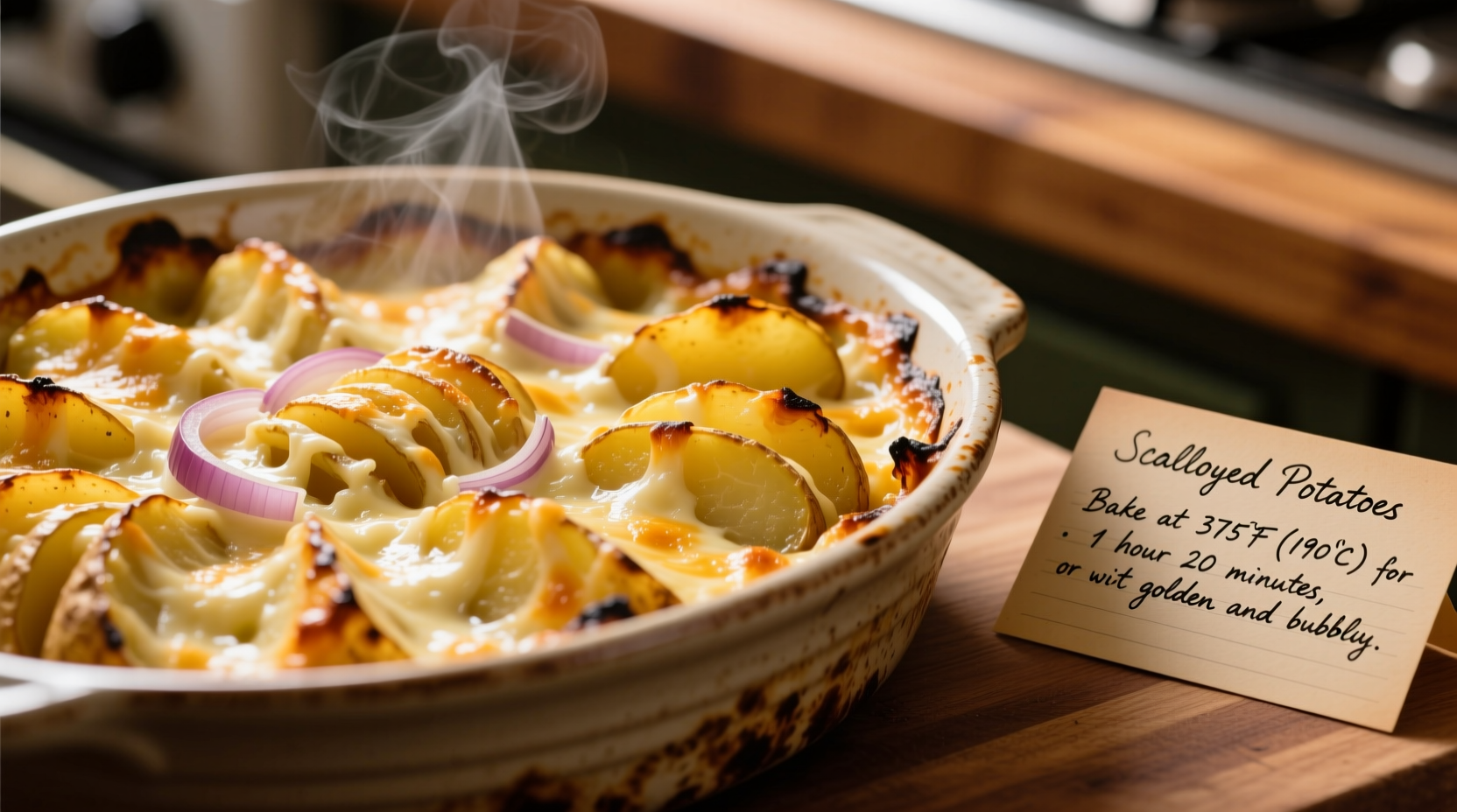 how long to cook scalloped potatoes