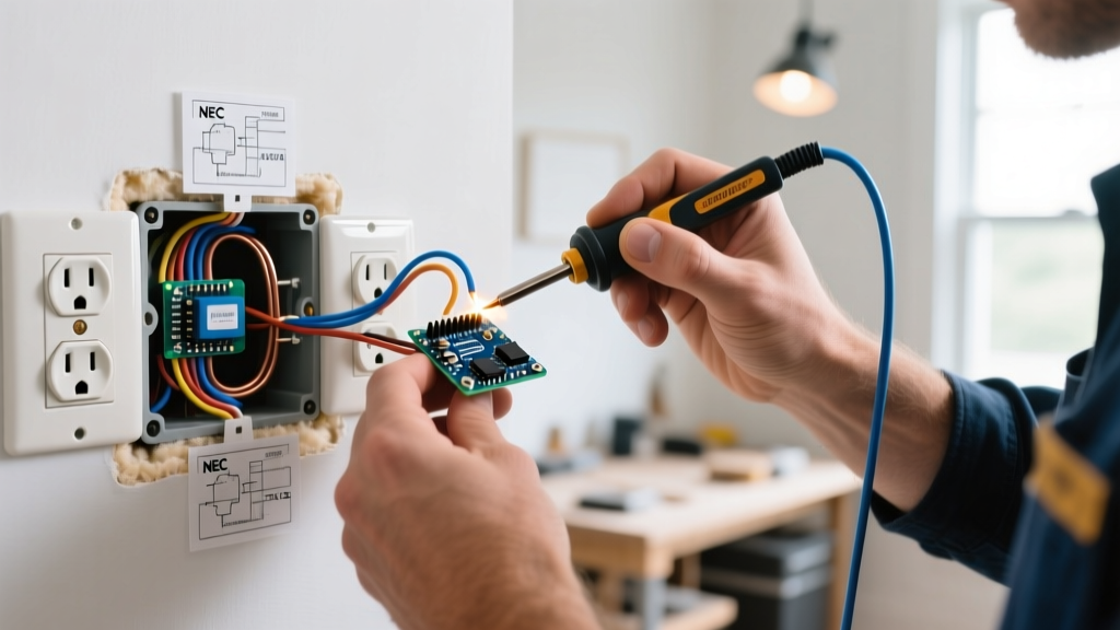 How to Add New Electrical Outlet Safely: NEC Code Guide