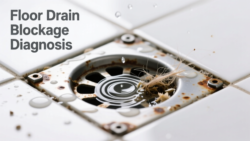 Floor Drain Backing Up with Grinding Noise: Quick Diagnosis