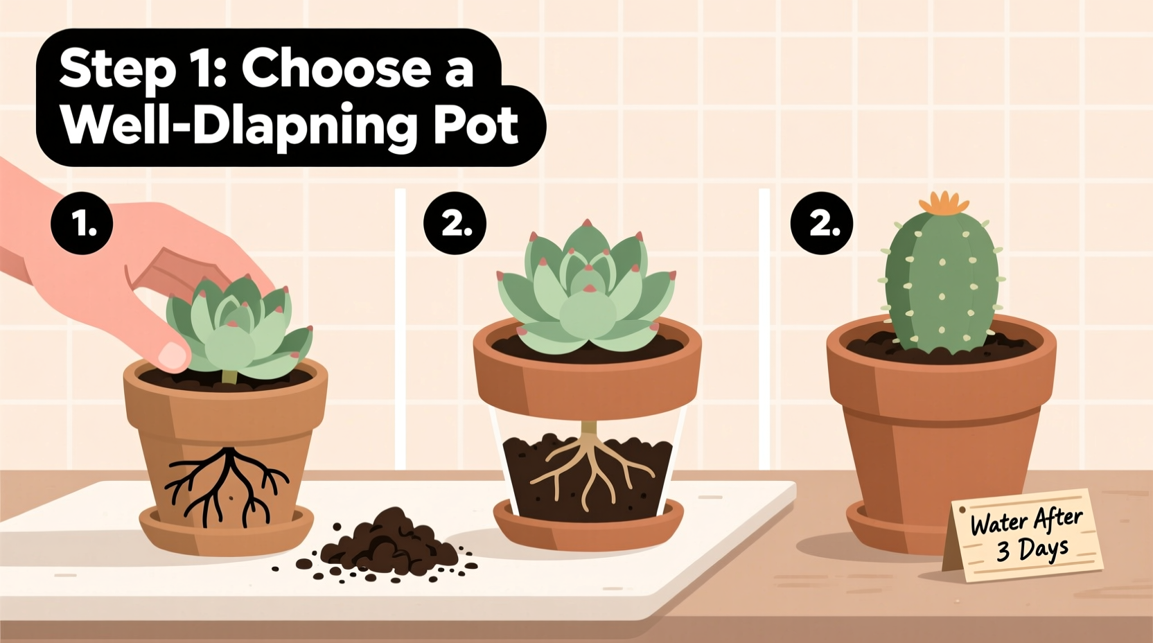 How Do You Repot Succulents