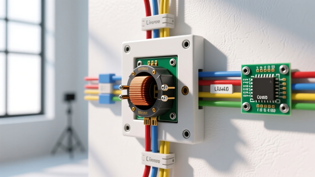 Single Switch Light Wiring with a Relay: Coil, Contacts, and Load Ratings