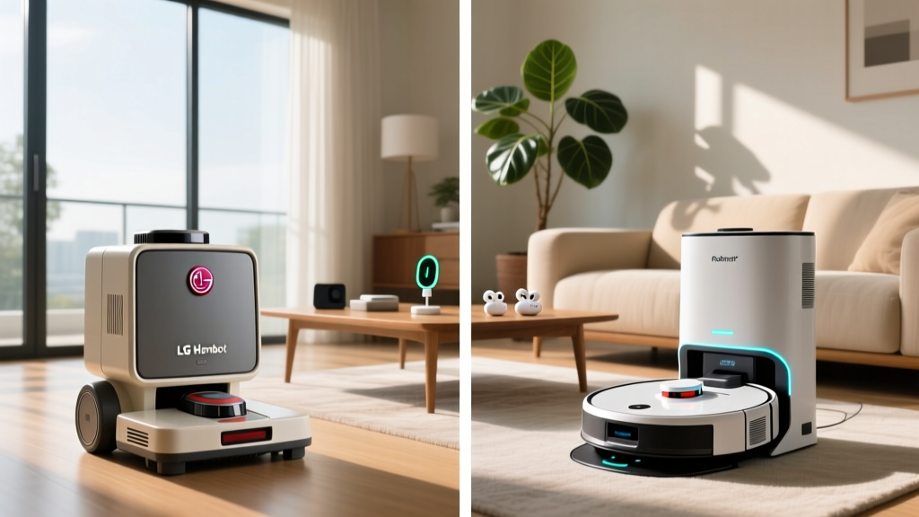 Hombot LG vs Roborock: Robot Vacuum Rivalry Breakdown
