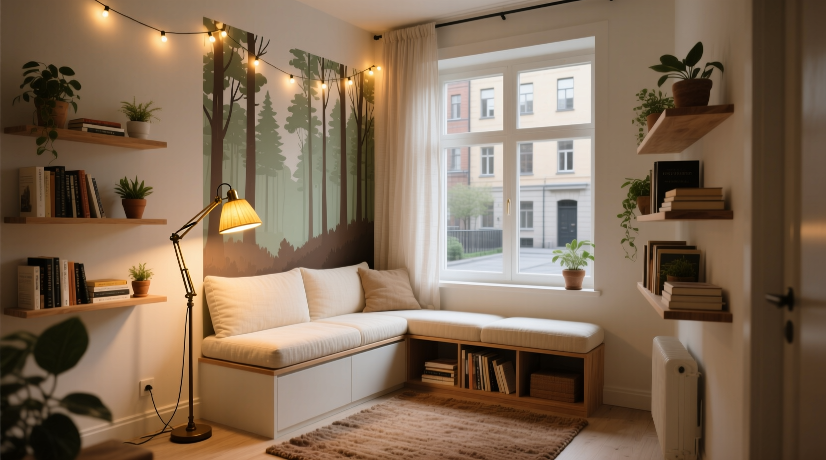 how to create a cozy reading nook in small apartments with limited space