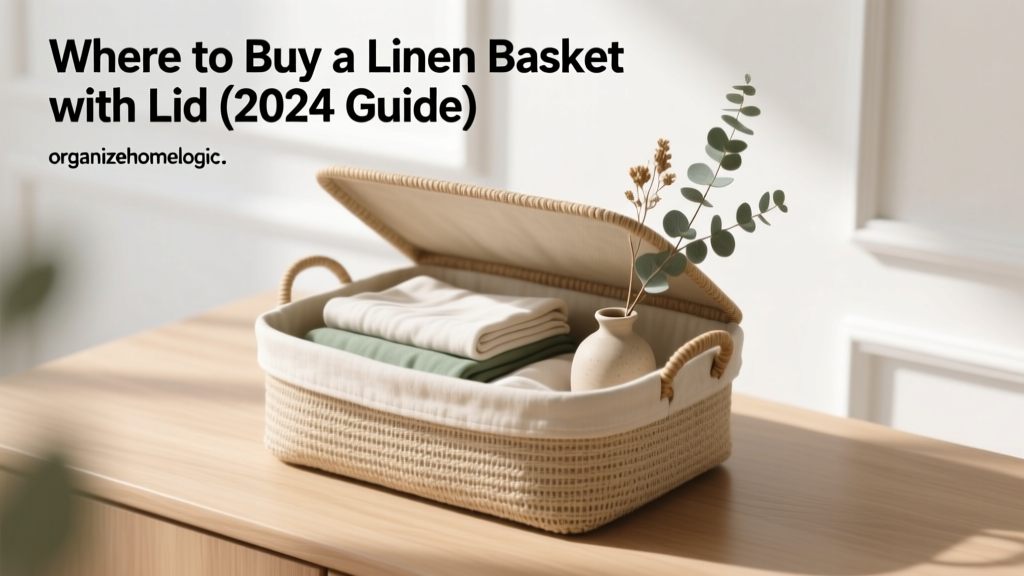 Where to Buy a Linen Basket with Lid (2024 Guide)