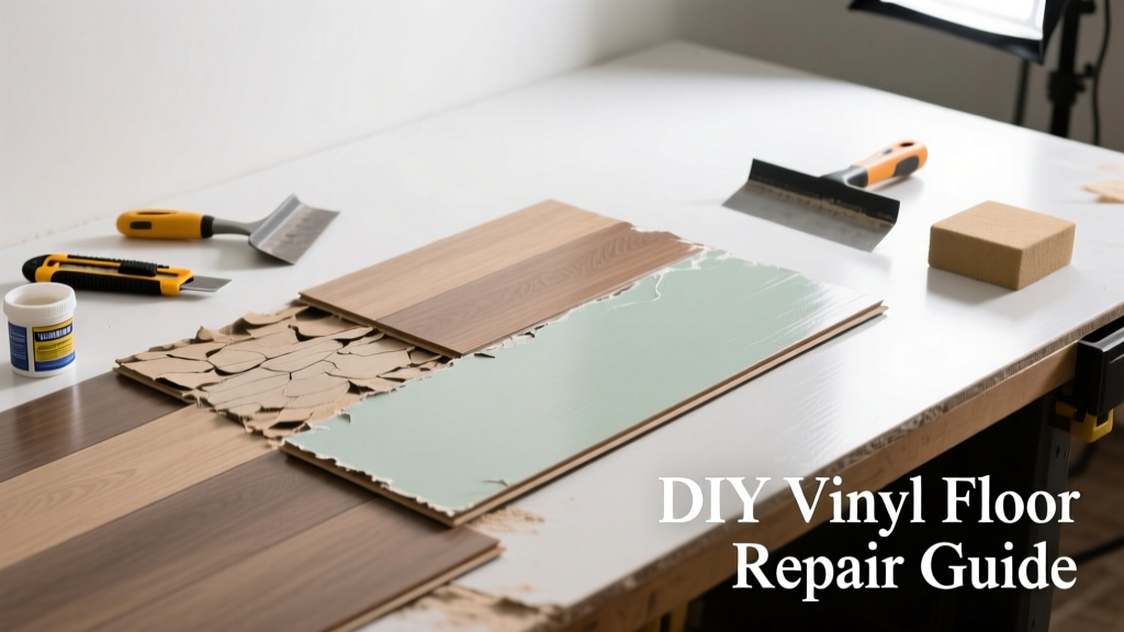 Fix Noisy, Discolored Vinyl Flooring: DIY Repair Guide