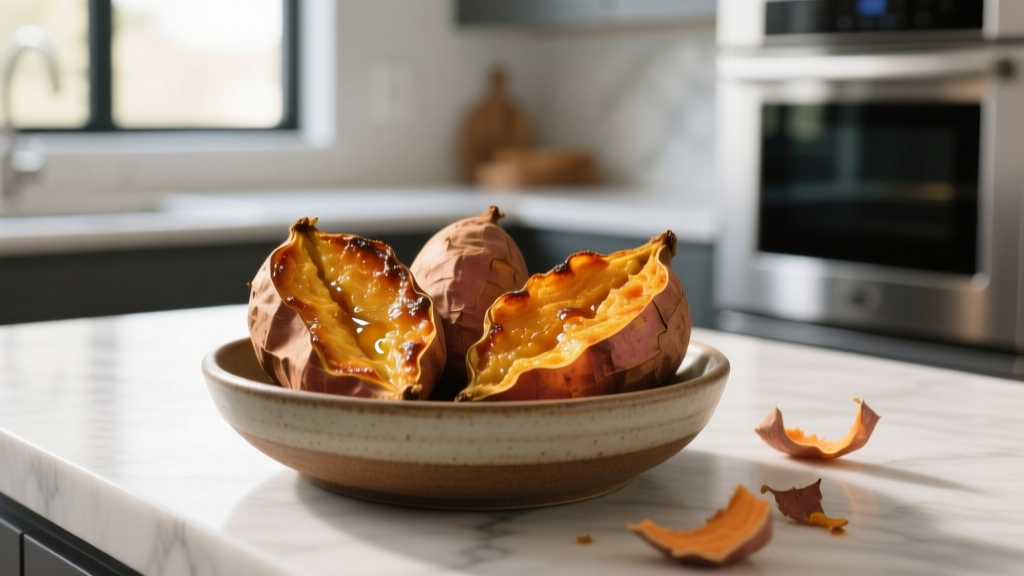 Best Air Fryer Baked Sweet Potatoes Recipe (Crispy & Tender)