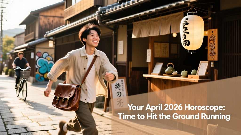Your April 2026 Horoscope: Time To Hit The Ground Running