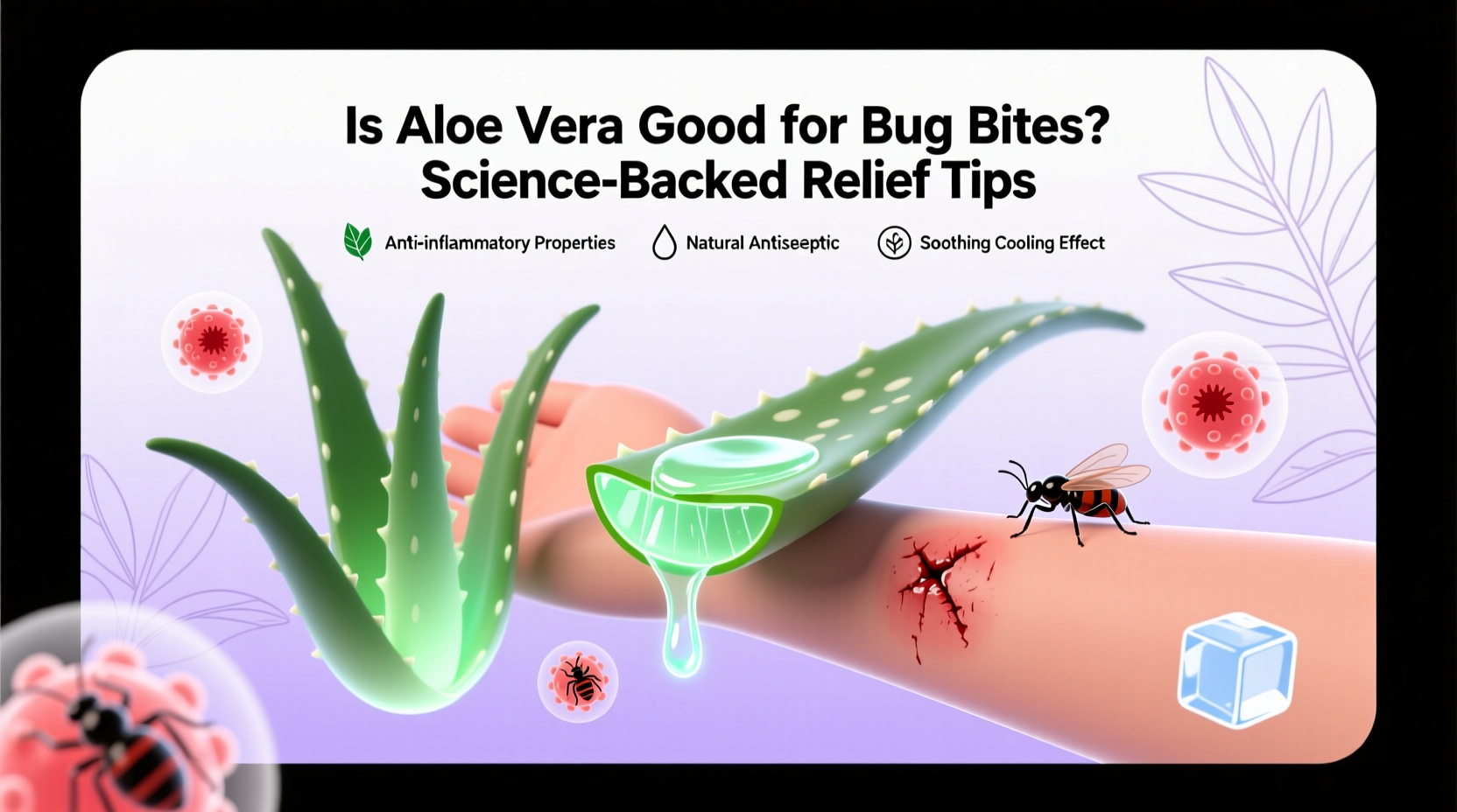 5 Ways Aloe Vera Heals Bug Bites | TheHomeSprouts
