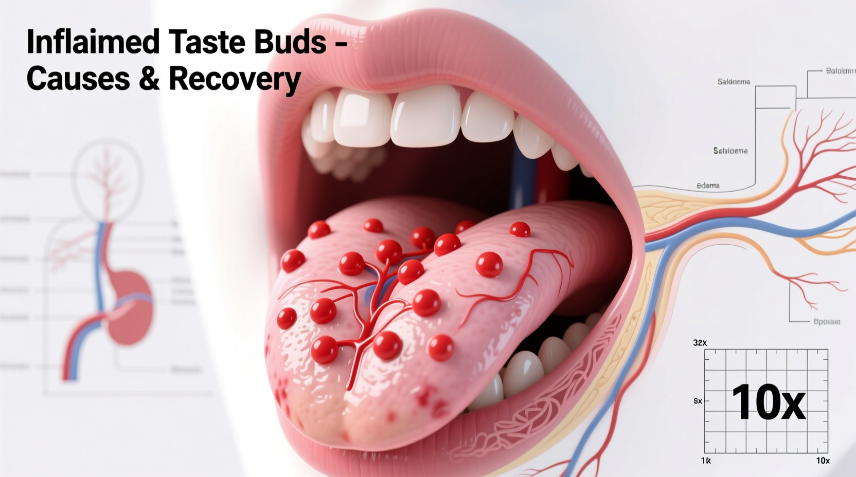 how do you get rid of inflamed taste buds
