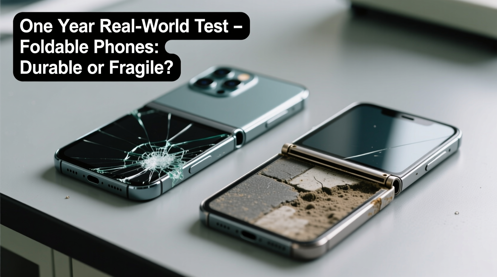 foldable phones durable or fragile after one year of real world use