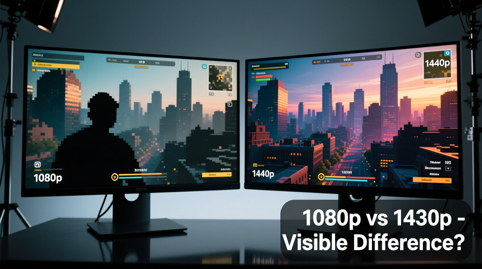 1080p vs 1440p gaming is the resolution jump visible on a 27 inch screen