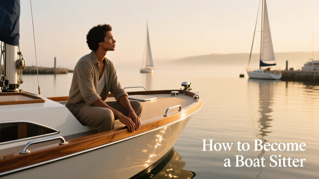 What is boat sitting? How to become a boat sitter