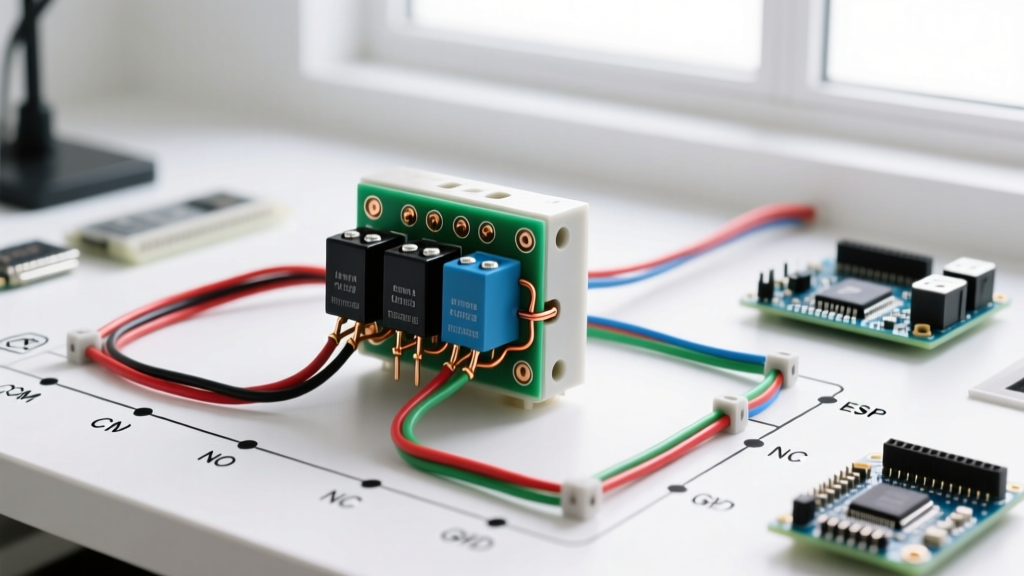 Installation Planning: Wiring Diagram for 4 Pin Relay