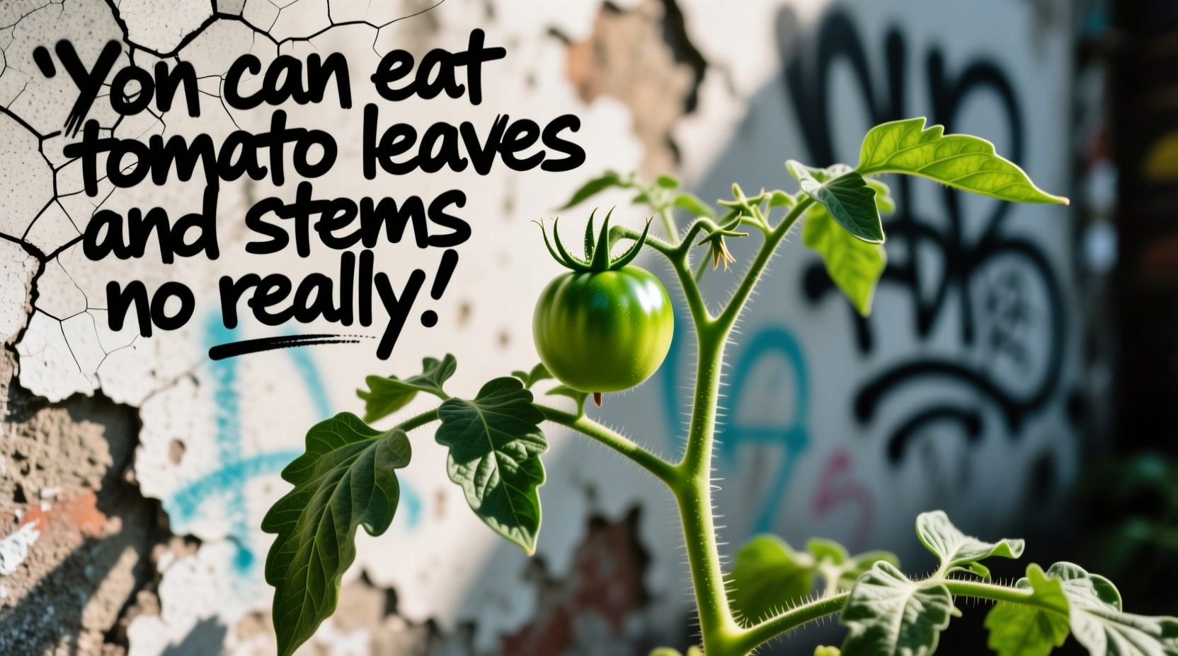 You Cannot Eat Tomato Leaves and StemsHere's Why