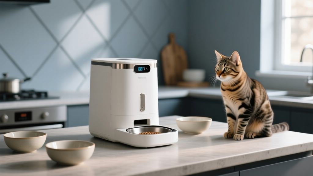 Battery-Operated Cat Feeders Reviewed by a Pro