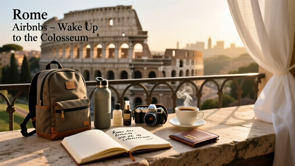 Rome Airbnbs Where You Can Wake Up To Views Of The Colosseum: Verified Listings, Real Sightlines, and Practical Advice