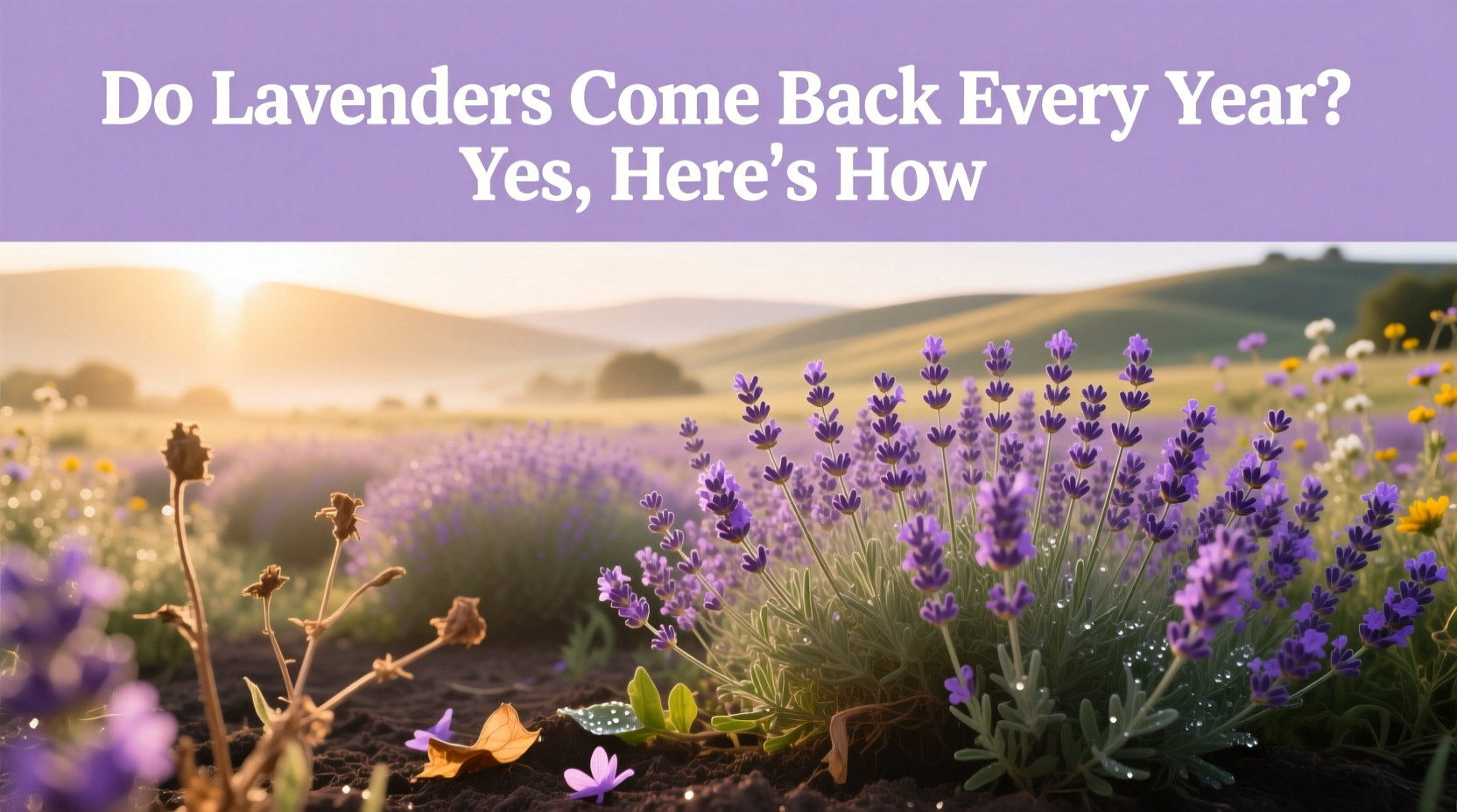 Do Lavenders Return Every Year? | TheHomeSprouts
