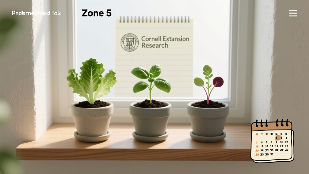 Slow-Growing Seeds Indoor Start Guide for Zone 5 (2026)