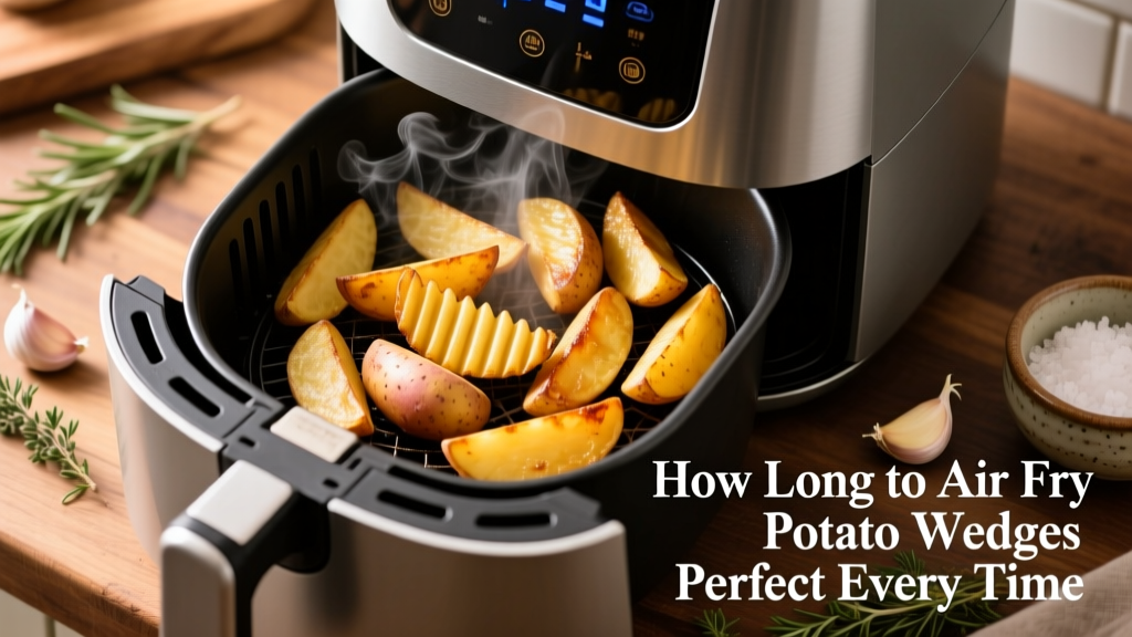 How Long to Air Fry Potato Wedges (Perfect Every Time)