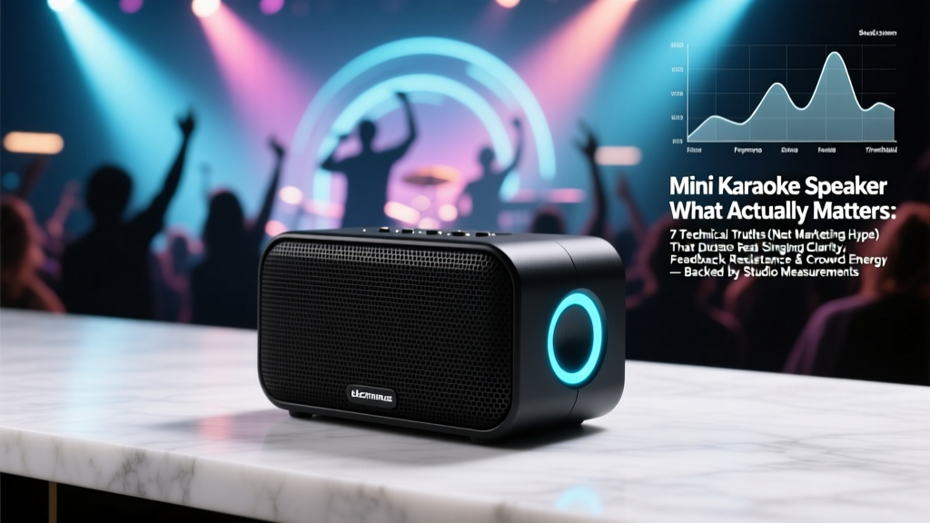 Mini Karaoke Speaker What Actually Matters: 7 Technical Truths (Not Marketing Hype) That Dictate Real Singing Clarity, Feedback Resistance & Crowd Energy — Backed by Studio Measurements