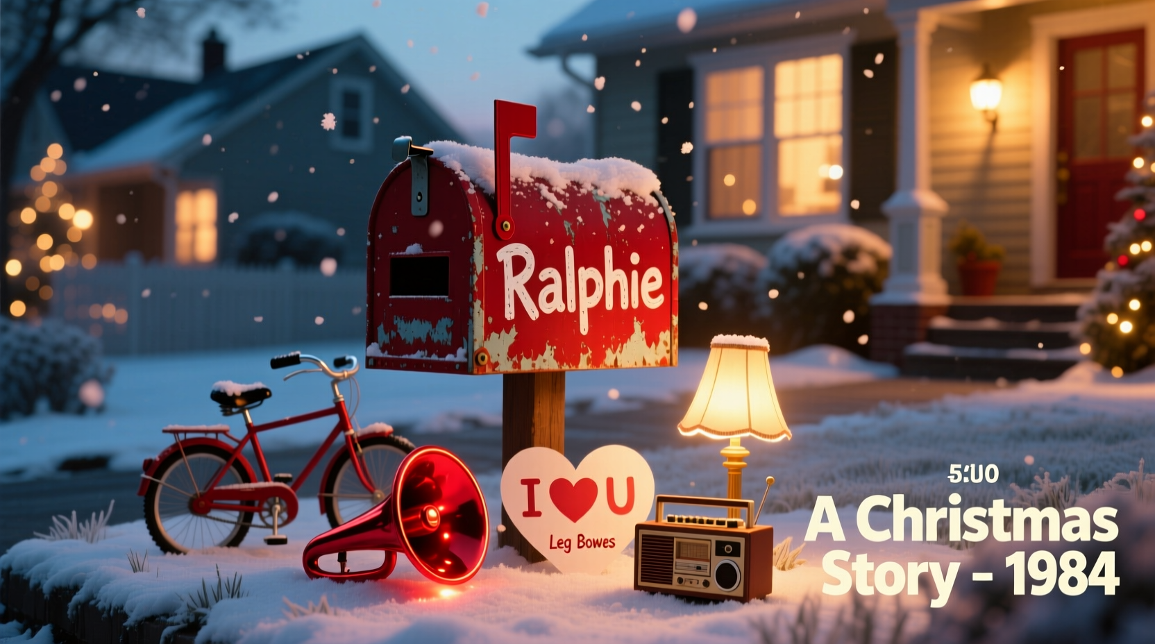 a christmas story decorations