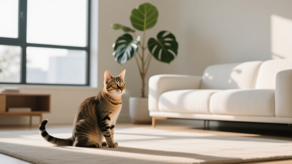When cats behavior for indoor cats changes suddenly
