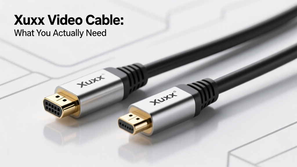 Best Video Cables: What Actually Matters (Skip the Hype)