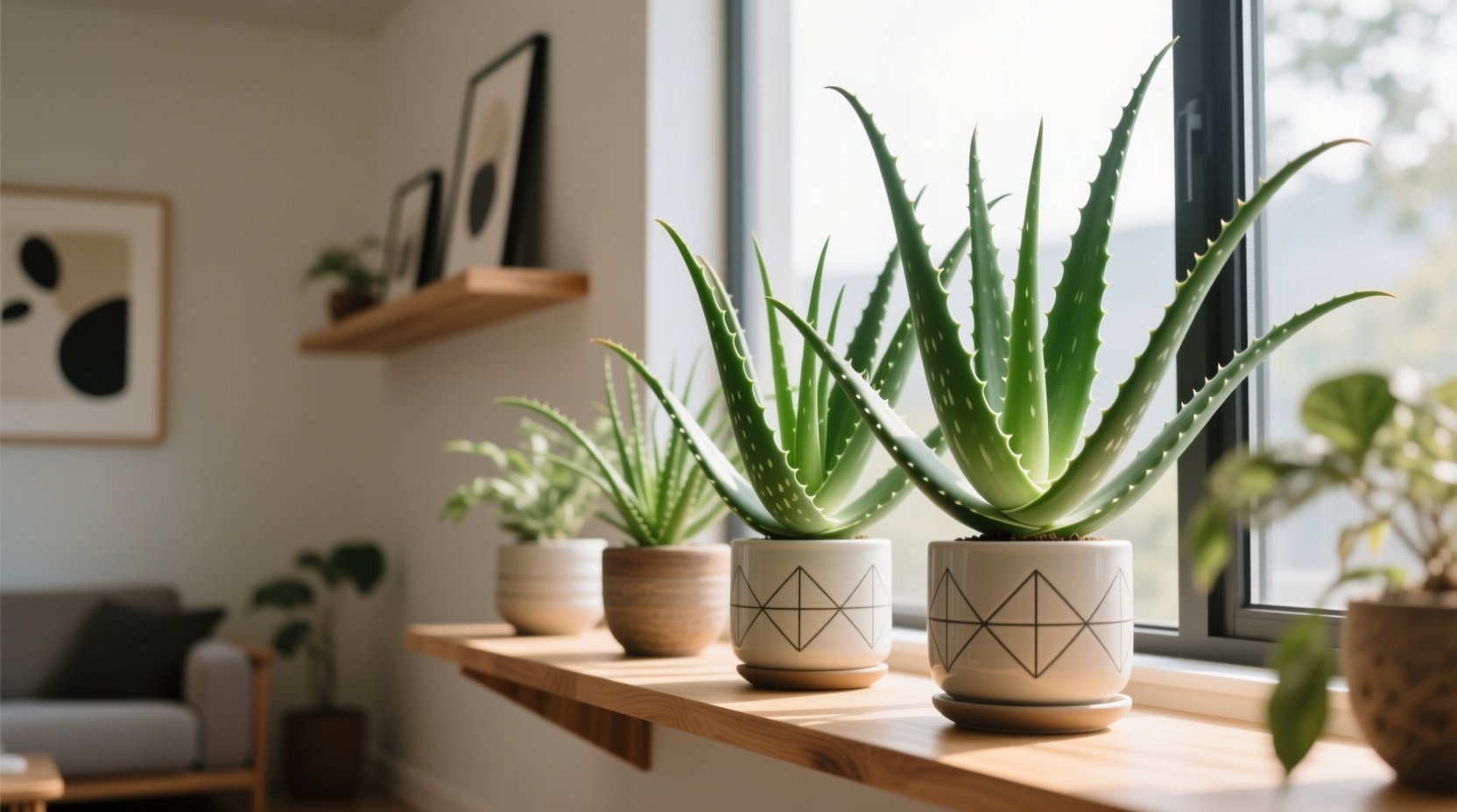 indoor aloe vera plants
