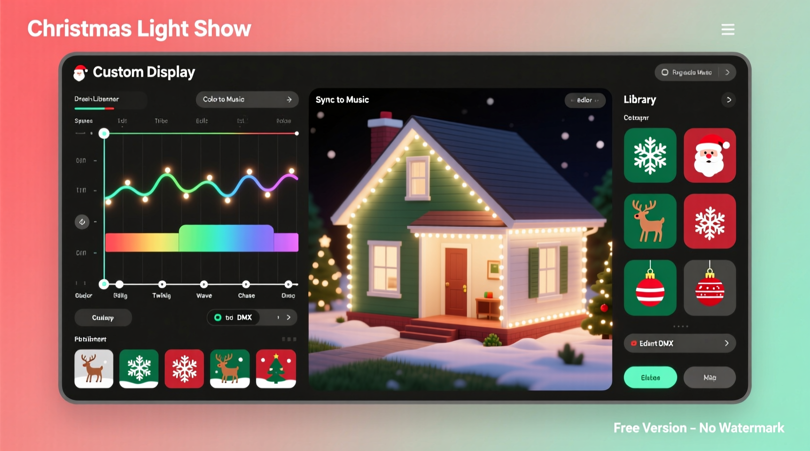 christmas light show software free options for creating custom displays