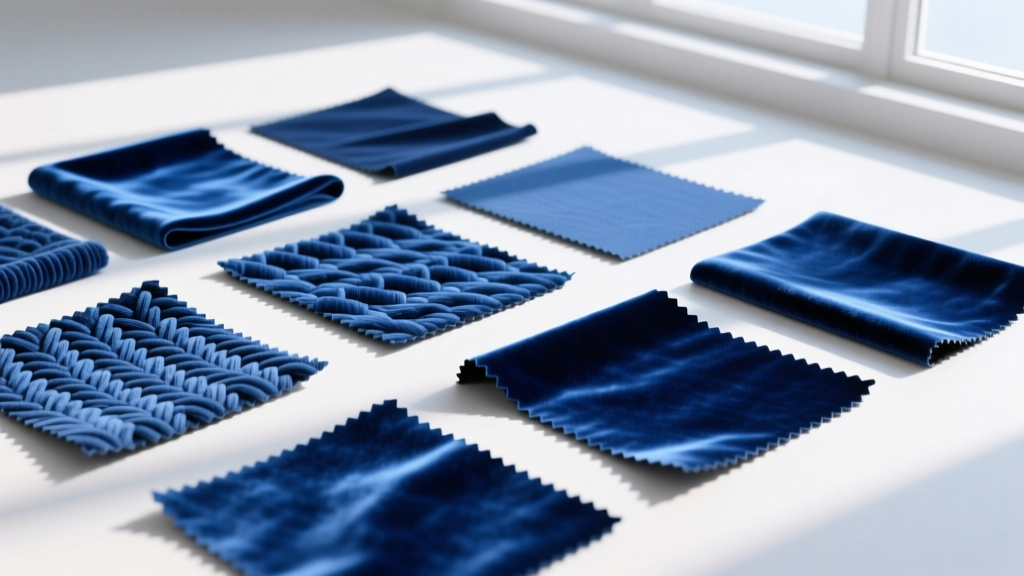 Blue Fabric Velvet: Types, Performance & Sourcing Guide