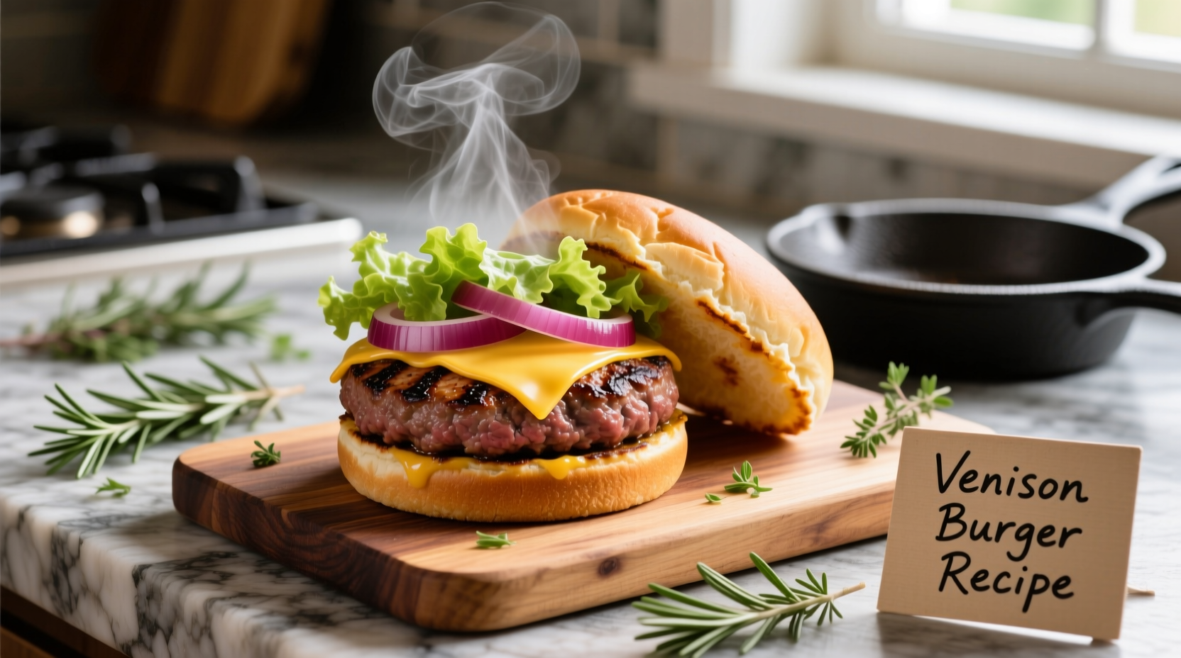 how to cook venison burgers