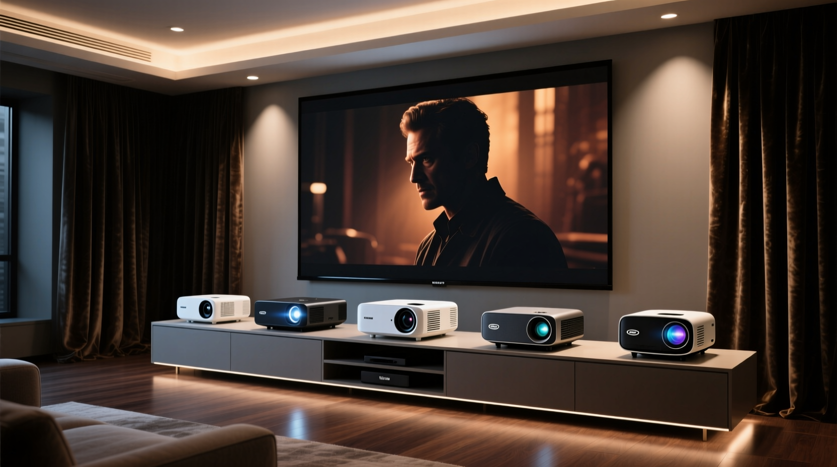 five best home theater projectors
