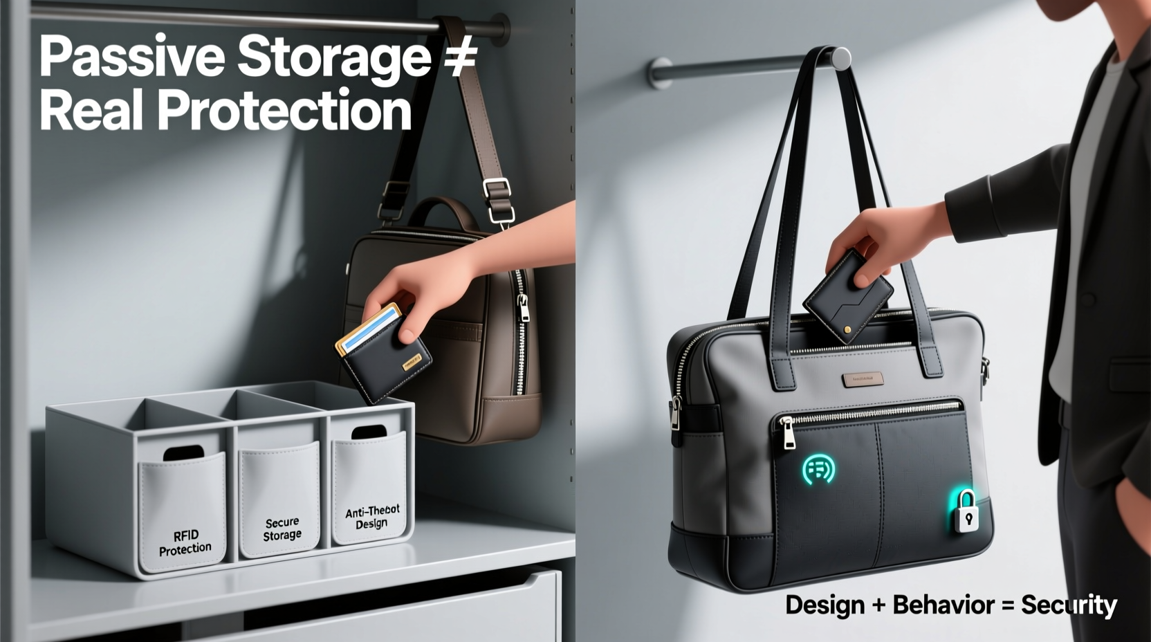 closet organizers with rfid pockets truth vs myth