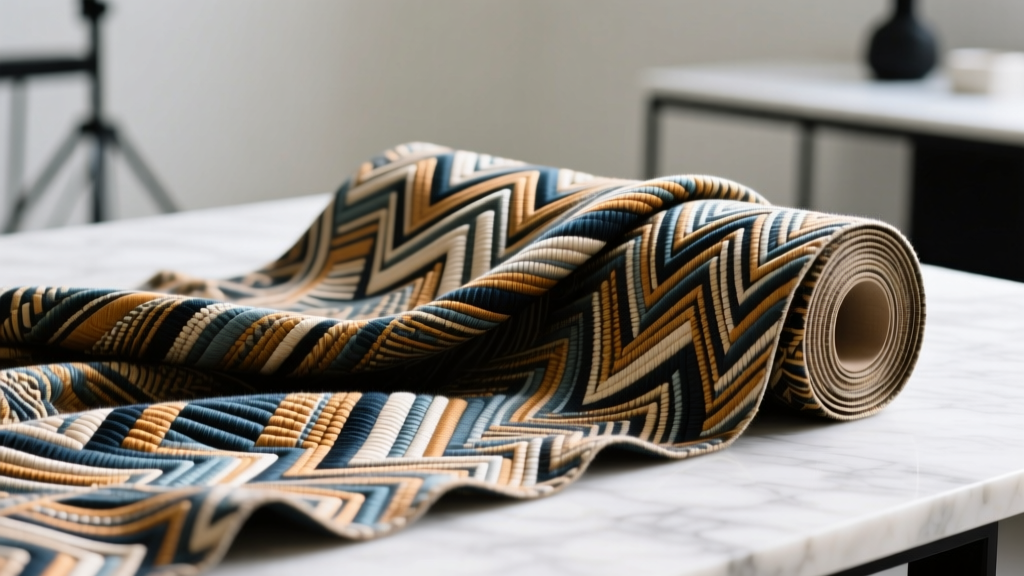 Abstract Jacquard Fabric: A Designer’s Guide to Texture & Depth