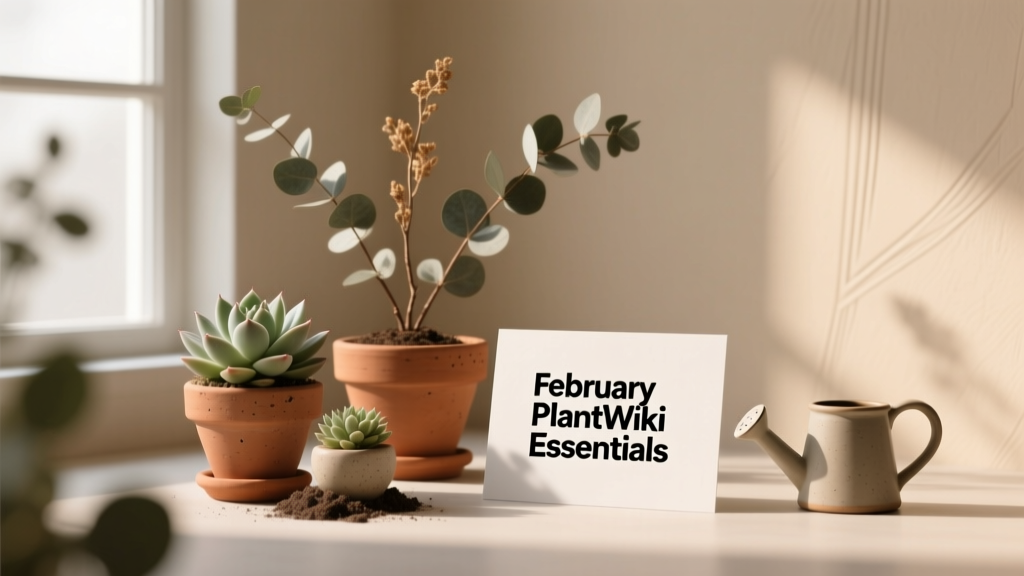 February Plantwiki Essentials: Cold-Season Care, Indoor Propagation, and Early Garden Prep