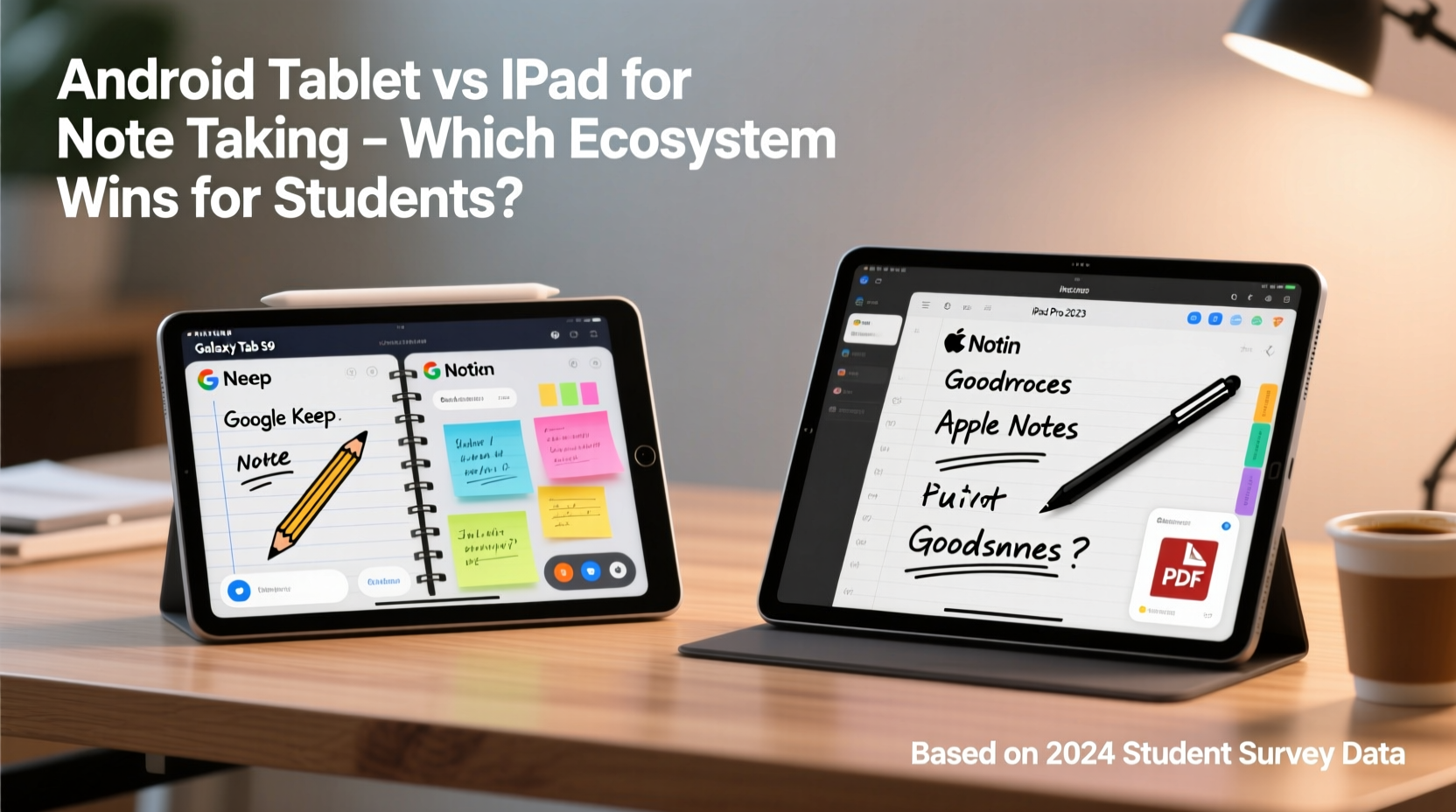 android tablet vs ipad for note taking which app ecosystem wins for students