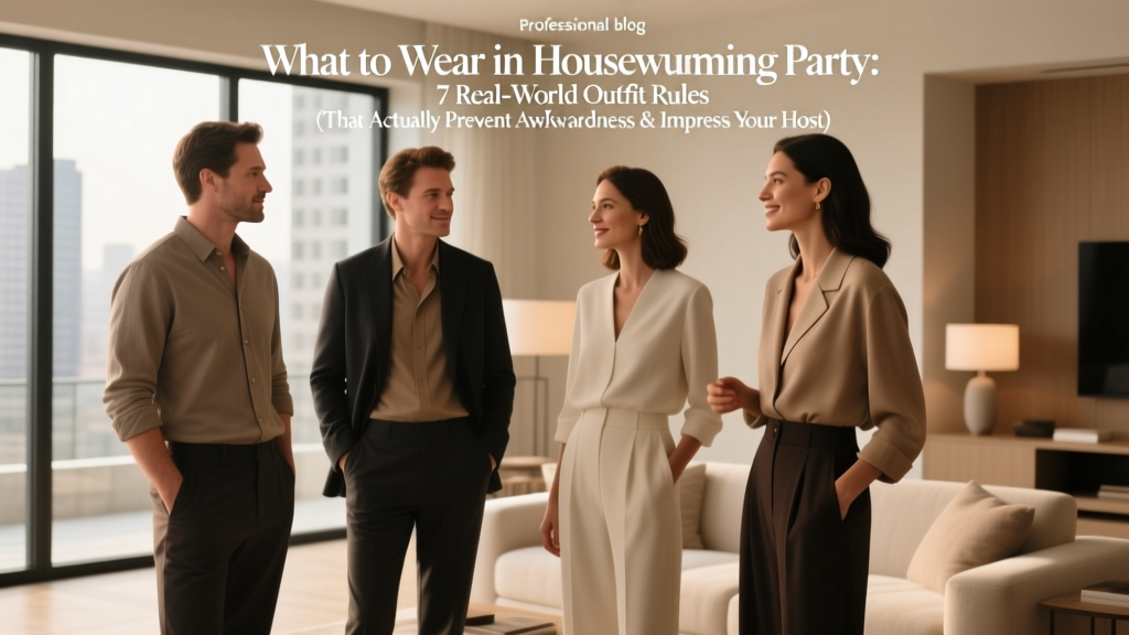 Housewarming Outfit Rules: 7 Ways to Impress Your Host