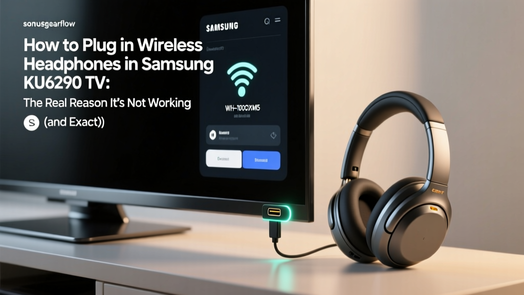 Wireless Headphones for Samsung KU6290 TV (2026)