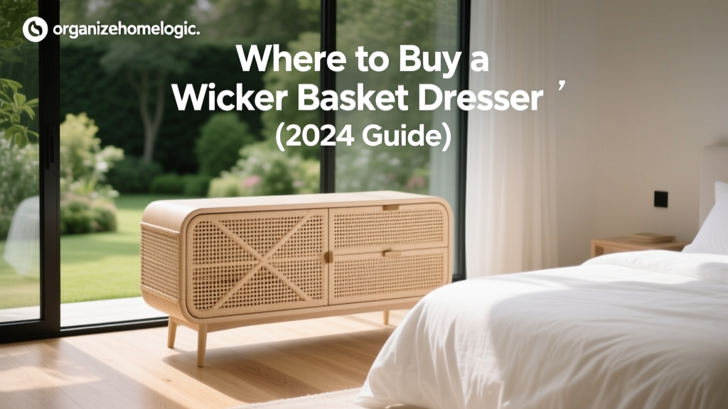 Where to Buy a Wicker Basket Dresser (2024 Guide)