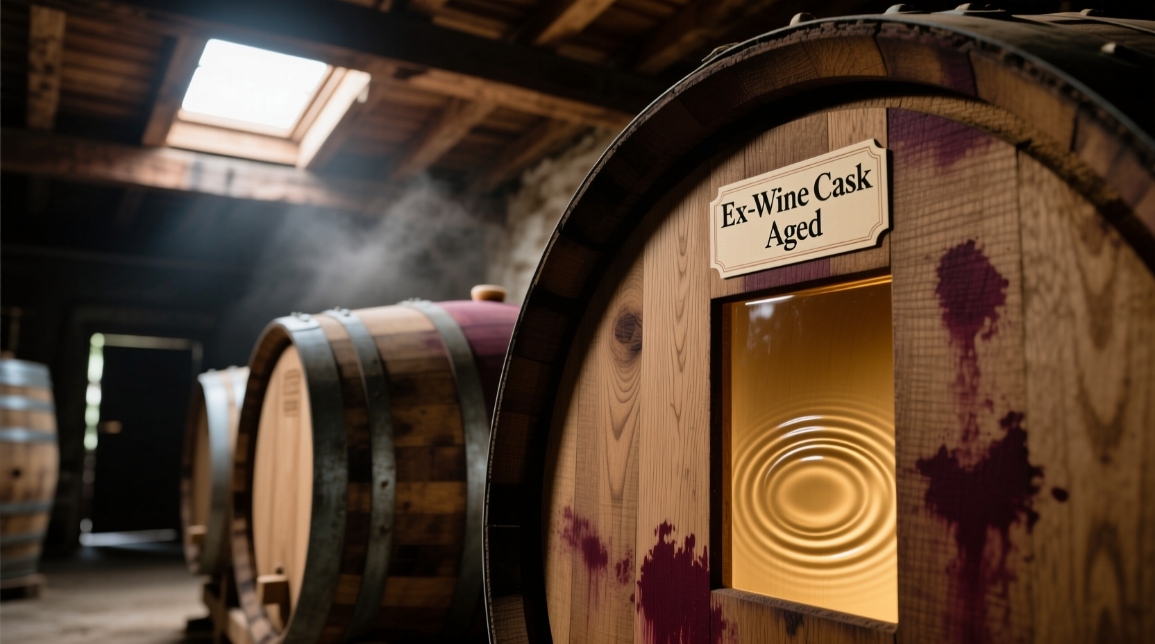 is whiskey finishing in ex-wine casks regulated or just barrel marketing